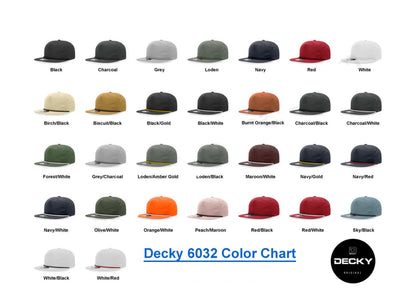 Decky Custom Logo Hat